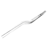 New Quality Chef Tweezers Cooking Tweezers Offset Plating Tweezers